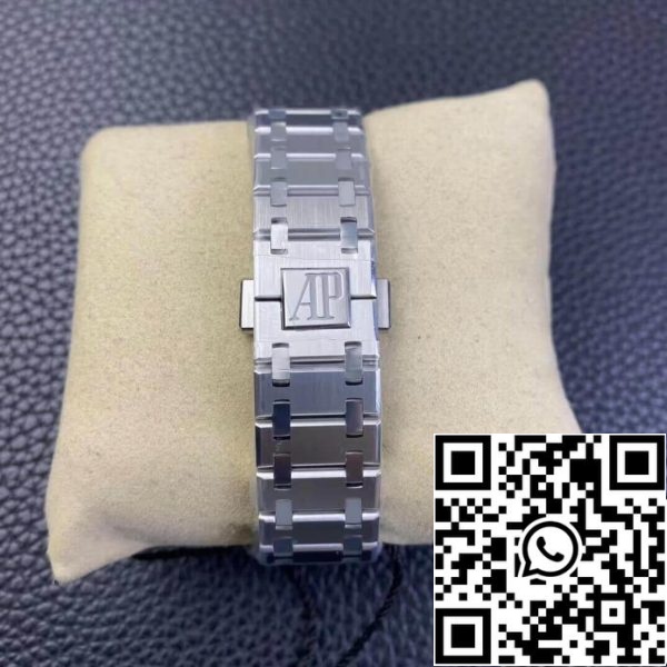 Audemars Piguet Royal Oak 15202IP OO 1240IP 01 1 1 Best Edition ZF Factory füstölt kék számlap EU Watch Store 2277 Audemars Piguet Royal Oak 15202IP.OO.1240IP.01 1:1 Best Edition ZF Factory füstölt kék számlapja