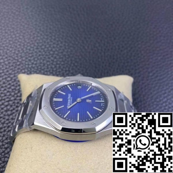 Audemars Piguet Royal Oak 15202IP OO 1240IP 01 1 1 Best Edition ZF Factory füstölt kék számlap EU Watch Store 2317 Audemars Piguet Royal Oak 15202IP.OO.1240IP.01 1:1 Best Edition ZF Factory füstölt kék számlapja