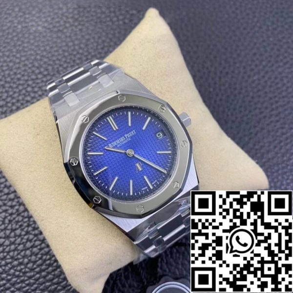 Audemars Piguet Royal Oak 15202IP OO 1240IP 01 1 1 Best Edition ZF Factory Smoked Blue Dial EU Watch Store 6365 Audemars Piguet Royal Oak 15202IP.OO.1240IP.01 1:1 Best Edition ZF Factory Smoked Blue Dial