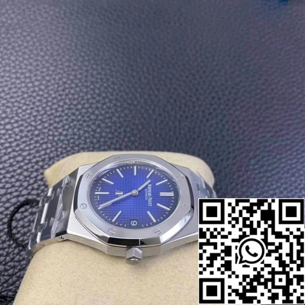 Audemars Piguet Royal Oak 15202IP OO 1240IP 01 1 1 Best Edition ZF Factory füstölt kék számlap EU Watch Store 6999 Audemars Piguet Royal Oak 15202IP.OO.1240IP.01 1:1 Best Edition ZF Factory füstölt kék számlapja