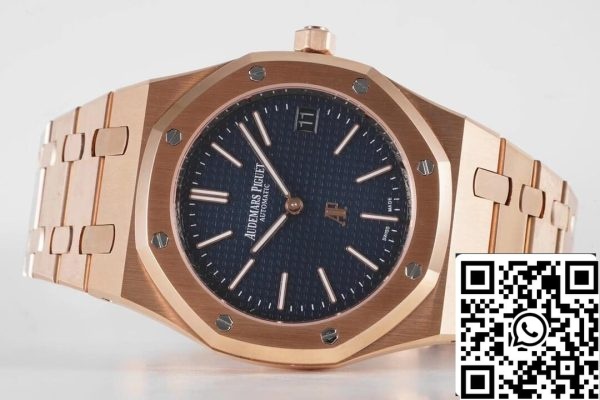 Audemars Piguet Royal Oak 15202OR OO 1240OR 01 1:1 Best Edition KZ Factory Rose Gold EU Watch Store 4270 Audemars Piguet Royal Oak 15202OR.OO.1240OR.01 1:1 Best Edition KZ Factory Rose Gold