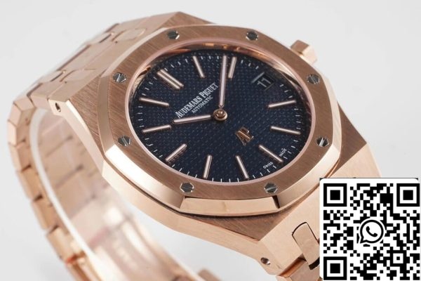 Audemars Piguet Royal Oak 15202OR OO 1240OR 01 1 1 Best Edition KZ Factory Rose Gold EU Watch Store 7671 Audemars Piguet Royal Oak 15202OR.OO.1240OR.01 1:1 Best Edition KZ Factory Rose Gold 1:1 Best Edition KZ Factory Rose Gold