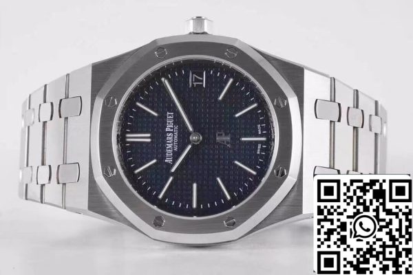 Audemars Piguet Royal Oak 15202ST OO 1240ST 01 1 1 Best Edition KZ Factory Quadrante Blu EU Watch Store 7989 Audemars Piguet Royal Oak 15202ST.OO.1240ST.01 1:1 Best Edition KZ Factory Quadrante Blu