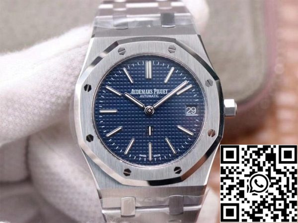 Audemars Piguet Royal Oak 15202ST OO 1240ST 01 1 1 Mejor Edición ZF Factory Esfera Azul Suizo ETA2121 EU Watch Store 7029 Audemars Piguet Royal Oak 15202ST.OO.1240ST.01 1:1 Mejor Edición ZF Factory Esfera Azul Suizo ETA2121