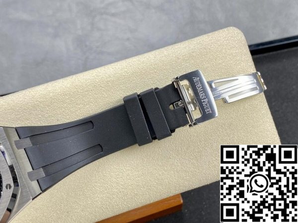 Audemars Piguet Royal Oak 15400 1:1 Best Edition APS Factory Black Rubber Strap EU Watch Store 3931 Audemars Piguet Royal Oak 15400 1:1 Best Edition APS Factory Black Rubber Strap