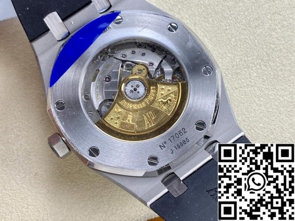 Audemars Piguet Royal Oak 15400 1:1 Best Edition APS Factory Black Rubber Strap EU Watch Store 6961 Audemars Piguet Royal Oak 15400 1:1 Best Edition APS Factory Black Rubber Strap