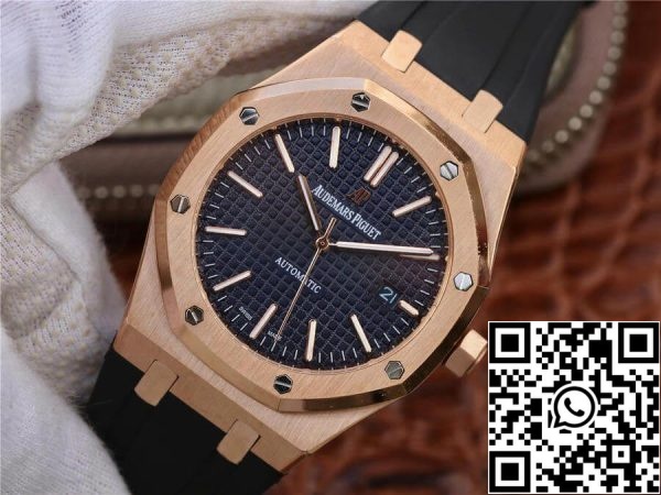 Audemars Piguet Royal Oak 15400 1 1 Mejor Edición Oro Rosa Esfera Azul EU Watch Store 2032 Audemars Piguet Royal Oak 15400 1 1 Mejor Edición Oro Rosa Esfera Azul