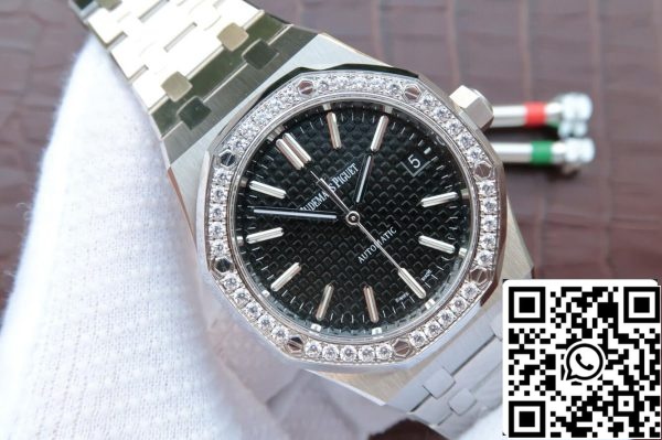 Audemars Piguet Royal Oak 15400 15450 Двойка часовник 1 1 Най-доброто издание JF Фабрика Diamond Безел ЕС часовник магазин 2438 Audemars Piguet Royal Oak 15400/15450 Двойка часовник 1: 1 Най-доброто издание JF Фабрика Diamond Безел