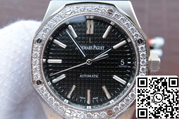 Audemars Piguet Royal Oak 15400 15450 двойка часовник 1 1 Най-доброто издание JF Фабрика Diamond Безел ЕС часовник магазин 3691 Audemars Piguet Royal Oak 15400/15450 двойка часовник 1: 1 Най-доброто издание JF Фабрика Diamond Безел