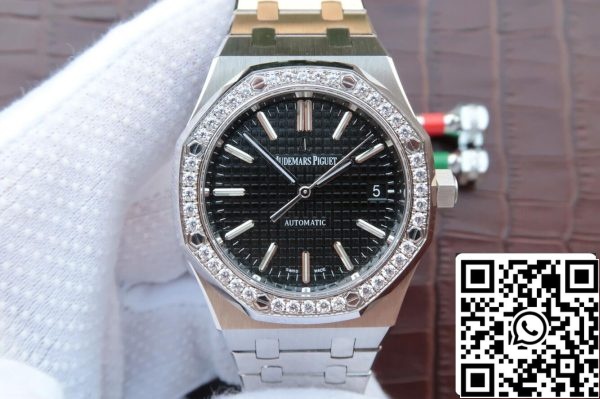 Audemars Piguet Royal Oak 15400 15450 двойка часовник 1 1 Най-доброто издание JF Фабрика Diamond Безел ЕС часовник магазин 556 Audemars Piguet Royal Oak 15400/15450 двойка часовник 1: 1 Най-доброто издание JF Фабрика Diamond Безел