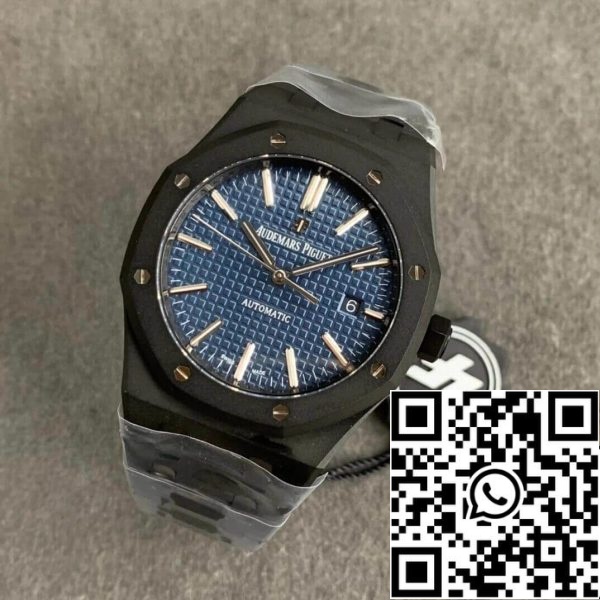 Audemars Piguet Royal Oak 15400 DLC Carbono Mejor Edición ZF Factory Esfera Azul EU Watch Store 2608 Audemars Piguet Royal Oak 15400 DLC Carbono Mejor Edición ZF Factory Esfera Azul