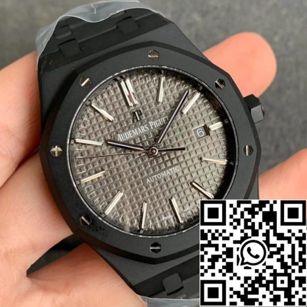 Audemars Piguet Royal Oak 15400 DLC Carbon Best Edition ZF Factory szürke számlap EU Watch Store 4155 Audemars Piguet Royal Oak 15400 DLC Carbon Best Edition ZF Factory szürke számlap Audemars Piguet Royal Oak 15400 DLC Carbon Best Edition ZF Factory szürke számlap