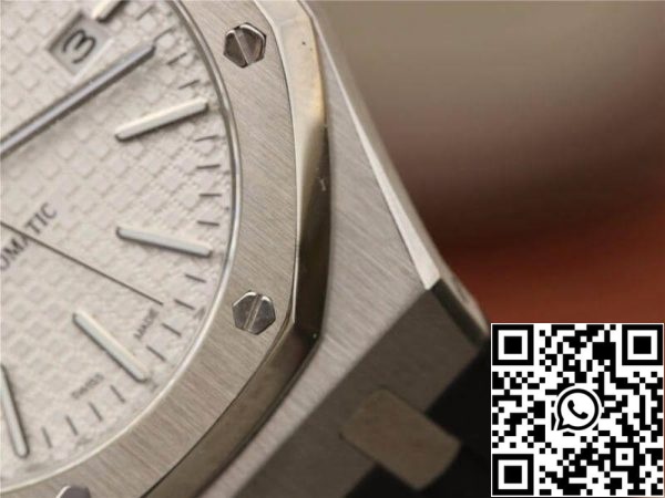 Audemars Piguet Royal Oak 15400 JF Factory 1 1 Best Edition Swiss ETA3120 Quadrante Bianco EU Watch Store 8061 Audemars Piguet Royal Oak 15400 JF Factory 1:1 Best Edition Swiss ETA3120 Quadrante Bianco