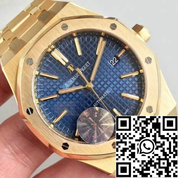 Audemars Piguet Royal Oak 15400OR 1 1 Best Edition JF Factory kék számlap EU Watch Store 2417 Audemars Piguet Royal Oak 15400OR 1:1 Best Edition JF Factory kék számlap