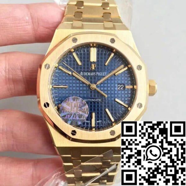 Audemars Piguet Royal Oak 15400OR 1 1 Best Edition JF Factory Blue Dial EU kellokauppa 5433 Audemars Piguet Royal Oak 15400OR 1:1 Best Edition JF Factory Blue Dial