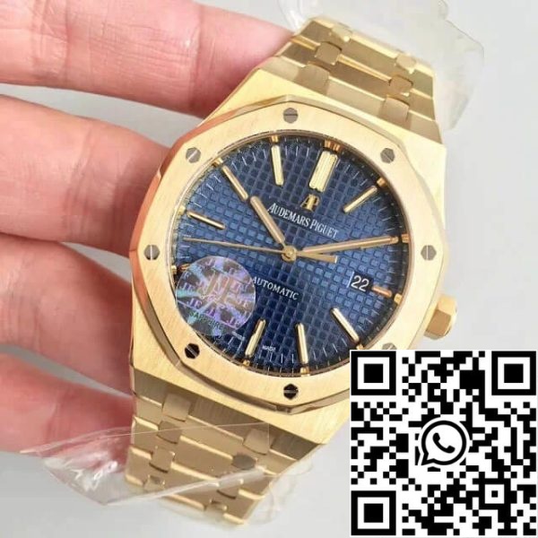 Audemars Piguet Royal Oak 15400OR 1:1 Best Edition JF Factory Blue Dial EU Watch Store 6042 Audemars Piguet Royal Oak 15400OR 1:1 Best Edition JF Factory Blue Dial