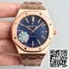 Audemars Piguet Royal Oak 15400OR OO 1220OR 03 1 1 Най-добро издание JF Factory Blue Dial EU Watch Store 5073 Audemars Piguet Royal Oak 15400OR.OO.1220OR.03 1:1 Най-добро издание JF Factory Blue Dial