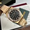 Audemars Piguet Royal Oak 15400OR benutzerdefinierte Moissanite Baguette und 18k Rose Gold EU Watch Store 3088 Audemars Piguet Royal Oak 15400OR benutzerdefinierte Moissanite Baguette und 18k Rose Gold