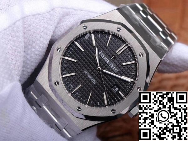 Audemars Piguet Royal Oak 15400ST OO 1220ST 01 1 1 Migliore Edizione ZF Fabbrica Quadrante Nero Svizzero ETA3120 EU Watch Store 1819 Audemars Piguet Royal Oak 15400ST.OO.1220ST.01 1:1 Migliore Edizione ZF Fabbrica Quadrante Nero Svizzero ETA3120