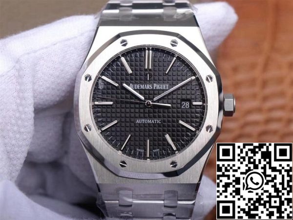 Audemars Piguet Royal Oak 15400ST OO 1220ST 01 1 1 Migliore Edizione ZF Fabbrica Quadrante Nero Svizzero ETA3120 EU Watch Store 9168 Audemars Piguet Royal Oak 15400ST.OO.1220ST.01 1:1 Migliore Edizione ZF Fabbrica Quadrante Nero Svizzero ETA3120