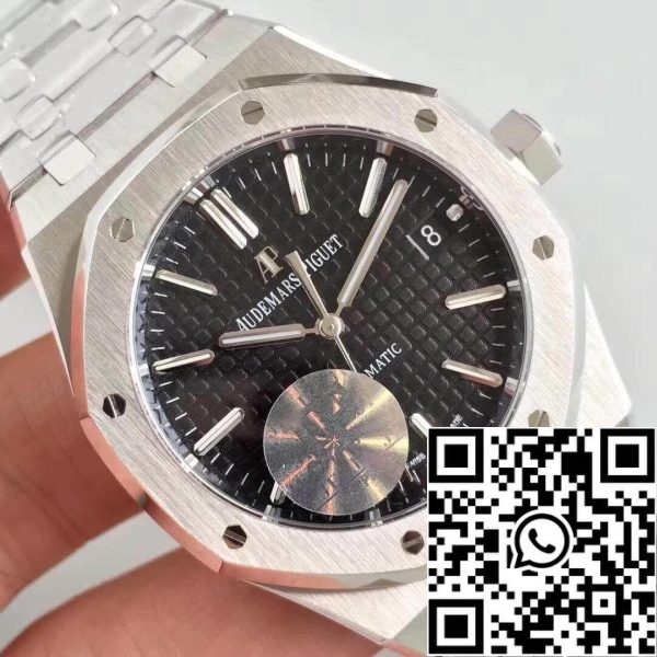 Audemars Piguet Royal Oak 15400ST OO 1220ST 01 JF Factory 1 1 Best Edition Swiss ETA3120 Black Dial EU Watch Store 1722 Audemars Piguet Royal Oak 15400ST.OO.1220ST.01 JF Factory 1:1 Best Edition Swiss ETA3120 Black Dial