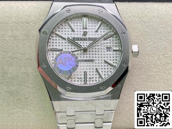 Audemars Piguet Royal Oak 15400ST OO 1220ST 02 1 1 Best Edition APS Factory White Dial EU Watch Store 5136 Audemars Piguet Royal Oak 15400ST.OO.1220ST.02 1:1 Best Edition APS Factory White Dial