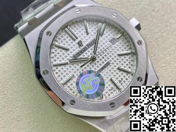 Audemars Piguet Royal Oak 15400ST OO 1220ST 02 1 1 Mejor Edición APS Factory Esfera Blanca EU Watch Store 9706 Audemars Piguet Royal Oak 15400ST.OO.1220ST.02 1:1 Mejor Edición APS Factory Esfera Blanca