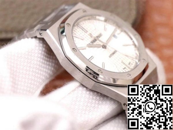 Audemars Piguet Royal Oak 15400ST OO 1220ST 02 1 1 Migliore Edizione ZF Fabbrica Quadrante Bianco Svizzero ETA3120 EU Watch Store 7088 Audemars Piguet Royal Oak 15400ST.OO.1220ST.02 1:1 Migliore Edizione ZF Fabbrica Quadrante Bianco Svizzero ETA3120