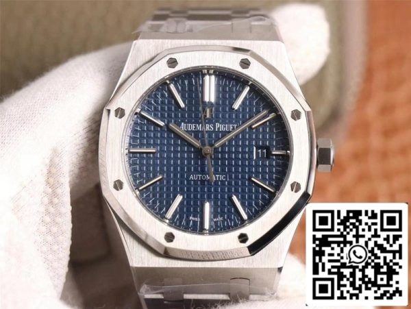 Audemars Piguet Royal Oak 15400ST OO 1220ST 03 1 1 Najboljša izdaja ZF Factory Blue Dial švicarski ETA3120 EU Watch Store 5126 Audemars Piguet Royal Oak 15400ST.OO.1220ST.03 1:1 Najboljša izdaja ZF Factory Blue Dial švicarski ETA3120