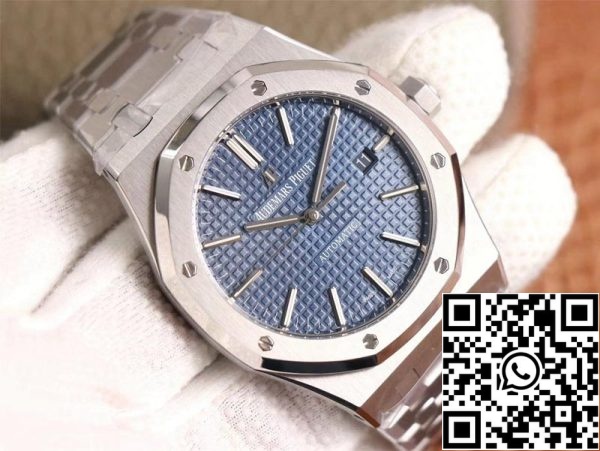 Audemars Piguet Royal Oak 15400ST OO 1220ST 03 1 1 Best Edition ZF Factory kék számlap svájci ETA3120 EU Watch Store 6800 Audemars Piguet Royal Oak 15400ST.OO.1220ST.03 1:1 Best Edition ZF Factory kék számlap svájci ETA3120