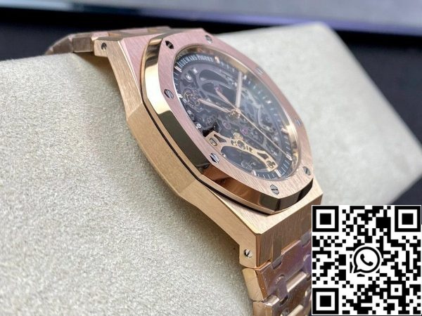 Audemars Piguet Royal Oak 15407OR OO 1220OR 01 1 1 Best Edition APS Factory Dark Grey Dial EU-Horlogewinkel 7651 Audemars Piguet Royal Oak 15407OR.OO.1220OR.01 1:1 Best Edition APS Factory Dark Grey Dial