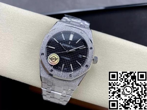 Audemars Piguet Royal Oak 15410 1 1 Best Edition APS Factory Black Dial EU Watch Store 6531 Audemars Piguet Royal Oak 15410 1:1 Best Edition APS Factory Black Dial