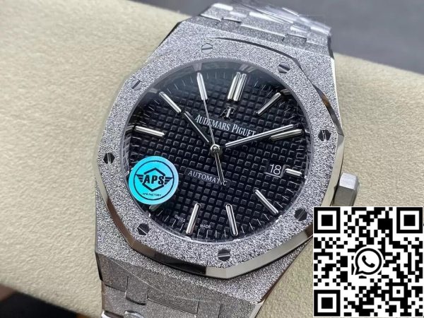 Audemars Piguet Royal Oak 15410 1 1 Best Edition APS Factory Black Dial EU Watch Store 9160 Audemars Piguet Royal Oak 15410 1:1 Best Edition APS Factory Black Dial