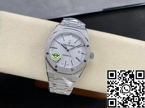 Audemars Piguet Royal Oak 15410 1 1 Meilleure édition APS Factory Cadran blanc EU Watch Store 2922 Audemars Piguet Royal Oak 15410 1:1 Meilleure édition APS Factory Cadran blanc