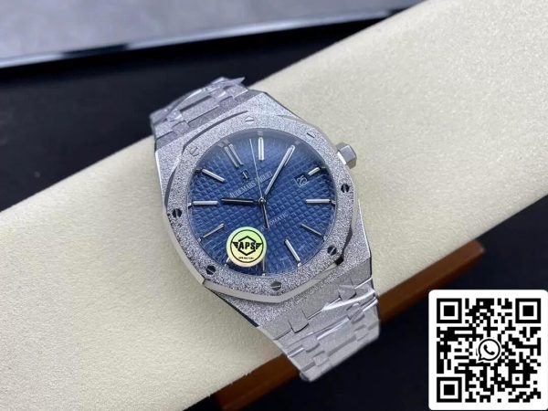 Audemars Piguet Royal Oak 15410BC GG 1224BC 01 1 1 Best Edition APS Factory Quadrante Blu EU Watch Store 8456 Audemars Piguet Royal Oak 15410BC.GG.1224BC.01 1:1 Best Edition APS Factory Quadrante Blu