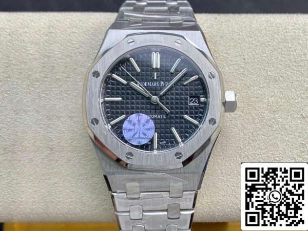 Audemars Piguet Royal Oak 15450 1 1 Best Edition JF Factory fekete számlap EU Watch Store 9672 Audemars Piguet Royal Oak 15450 1:1 Best Edition JF Factory fekete számlap Audemars Piguet Royal Oak 15450 1:1 Best Edition JF Factory fekete számlap