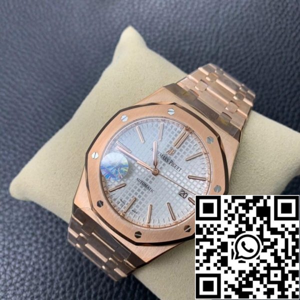 Audemars Piguet Royal Oak 15450BA OO 1256BA 01 JF Factory 1 1 Best Edition Swiss ETA3120 White Dial EU Watch Store 4464 Audemars Piguet Royal Oak 15450BA.OO.1256BA.01 JF Factory 1:1 Best Edition Swiss ETA3120 White Dial