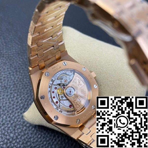 Audemars Piguet Royal Oak 15450OR OO 1256OR 01 1 1 Mejor Edición JF Factory Oro Rosa EU Watch Store 9565 Audemars Piguet Royal Oak 15450OR.OO.1256OR.01 1:1 Mejor Edición JF Factory Oro Rosa