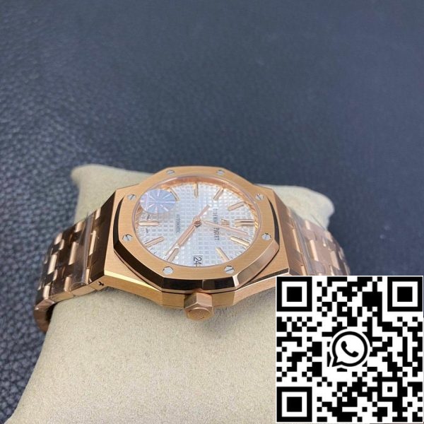 Audemars Piguet Royal Oak 15450OR OO 1256OR 01 1 1 Най-добро издание JF Factory Rose Gold EU Магазин за часовници 9912 Audemars Piguet Royal Oak 15450OR.OO.1256OR.01 1:1 Най-добро издание JF Factory Rose Gold