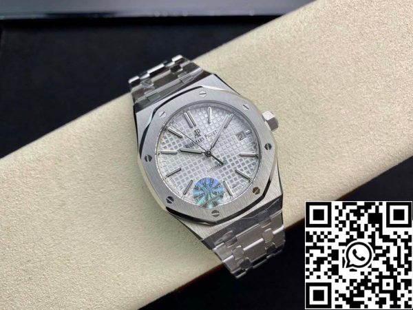 Audemars Piguet Royal Oak 15450ST OO 1256ST 01 1 1 Best Edition JF Factory ezüst számlap EU Watch Store 1688 Audemars Piguet Royal Oak 15450ST.OO.1256ST.01 1:1 Best Edition JF Factory ezüst számlap EU Watch Store 1688 Audemars Piguet Royal Oak 15450ST.OO.1256ST.01 1:1 Best Edition JF Factory ezüst számlap