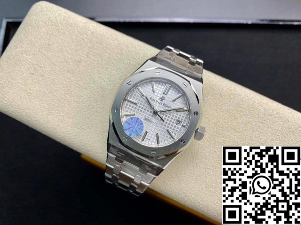 Audemars Piguet Royal Oak 15450ST OO 1256ST 01 1 1 Najboljša izdaja JF Factory Silver Dial EU Watch Store 5235 Audemars Piguet Royal Oak 15450ST.OO.1256ST.01 1:1 Najboljša izdaja JF Factory Silver Dial