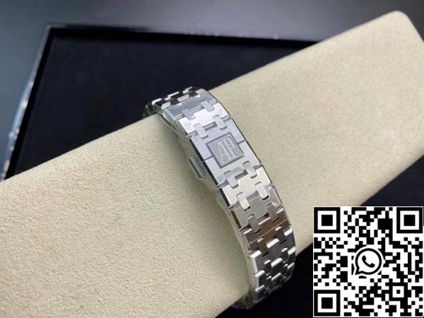 Audemars Piguet Royal Oak 15450ST OO 1256ST 01 1 1 Най-добро издание JF Factory Silver Dial EU Watch Store 5249 Audemars Piguet Royal Oak 15450ST.OO.1256ST.01 1:1 Най-добро издание JF Factory Silver Dial