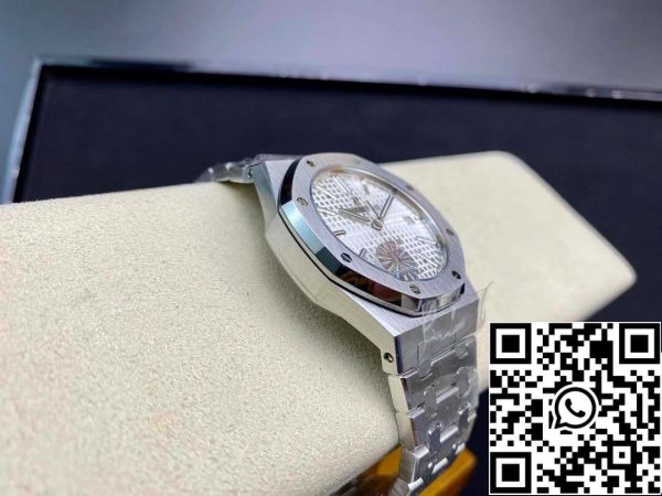 Audemars Piguet Royal Oak 15450ST OO 1256ST 01 1 1 Najboljša izdaja JF Factory Silver Dial EU Watch Store 7655 Audemars Piguet Royal Oak 15450ST.OO.1256ST.01 1:1 Najboljša izdaja JF Factory Silver Dial