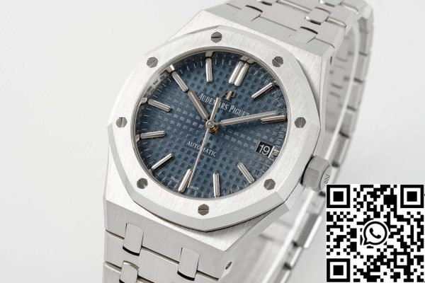 Audemars Piguet Royal Oak 15450ST OO 1256ST 03 1 1 Best Edition APS Factory Blue Dial EU kellokauppa 4491 Audemars Piguet Royal Oak 15450ST.OO.1256ST.03 1:1 Best Edition APS Factory Blue Dial