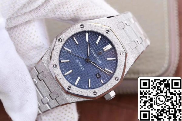 Audemars Piguet Royal Oak 15454BC GG 1259BC 01 1 1 Best Edition JH Factory kék számlap EU Watch Store 7843 Audemars Piguet Royal Oak 15454BC.GG.1259BC.01 1:1 Best Edition JH Factory kék számlapja