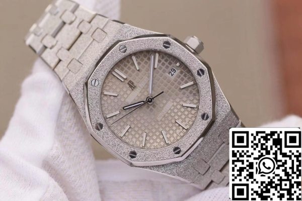 Audemars Piguet Royal Oak 15454BC GG 1259BC 01 1 1 Best Edition JH Factory Rhodium Dial EU Watch Store 3191 Audemars Piguet Royal Oak 15454BC.GG.1259BC.01 1:1 Best Edition JH Factory Rhodium Dial 1:1 Best Edition JH Factory Rhodium Dial