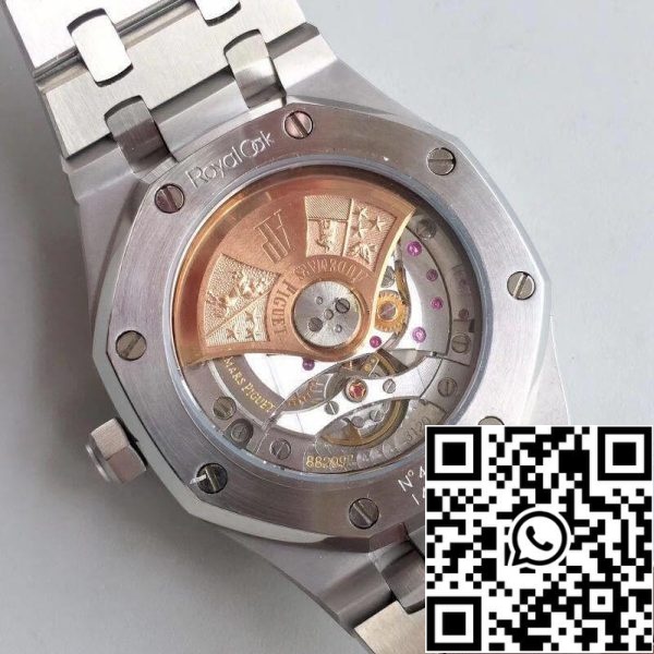 Audemars Piguet Royal Oak 15454BC GG 1259BC 01 OM Factory 1 1 Best Edition Sveitsin ETA3120 Musta kuvioitu kellotaulu EU Watch Store 8248 Audemars Piguet Royal Oak 15454BC.GG.1259BC.01 OM Factory 1:1 Best Edition Sveitsin ETA3120 Musta kuvioitu kellotaulu