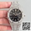 Audemars Piguet Royal Oak 15454BC GG 1259BC 01 OM Фабрика 1 1 Най-доброто издание швейцарски ETA3120 черен текстуриран циферблат EU Watch Store 9292 Audemars Piguet Royal Oak 15454BC.GG.1259BC.01 OM Фабрика 1:1 Най-доброто издание швейцарски ETA3120 черен текстуриран циферблат