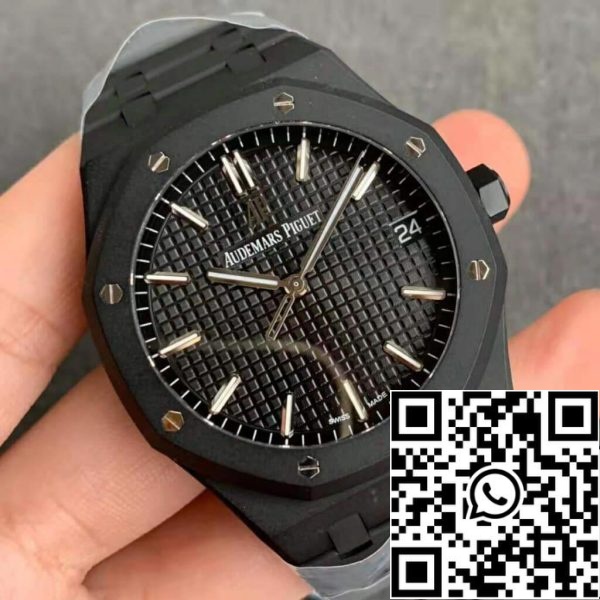 Audemars Piguet Royal Oak 15500 DLC Carbon Best Edition ZF Factory Black Dial EU Watch Store 885 Audemars Piguet Royal Oak 15500 DLC Carbon Best Edition ZF Factory Black Dial