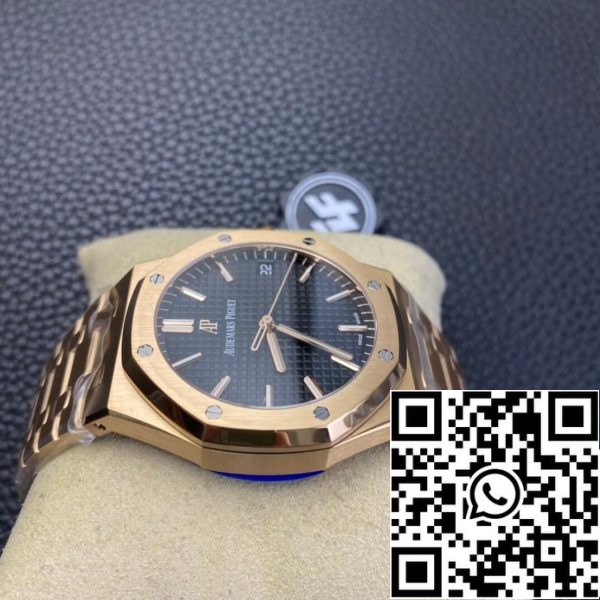 Audemars Piguet Royal Oak 15500OR OO 1220OR 01 1 1 Най-доброто издание ZF Factory Black Dial EU Watch Store 2957 Audemars Piguet Royal Oak 15500OR.OO.1220OR.01 1:1 Най-доброто издание ZF Factory Black Dial